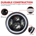 Shift Omni 7-Inch Round LED Motorcycle Headlight