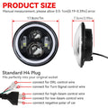 Shift Omni 7-Inch Round LED Motorcycle Headlight